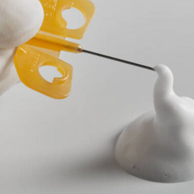 Schiuma prodotta con metodo Varixio.